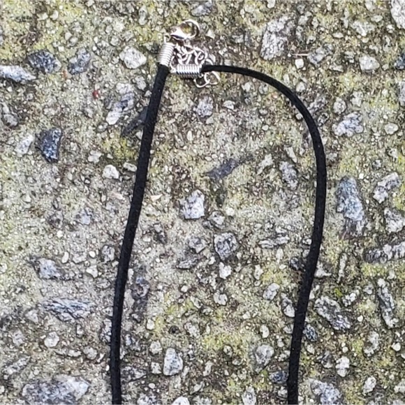 Adoration Cross Necklace Handcrafted Spoon Silver - Picture 6 of 12